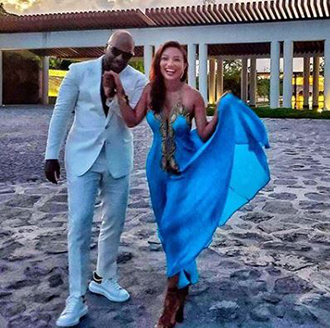Jeannie Mai and Rapper Jeezy Jeannie Mai and Rapper Jeezy